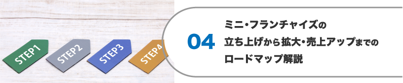 ミニ・フランチャイズの立ち上げから拡大・売上アップまでのロードマップ解説